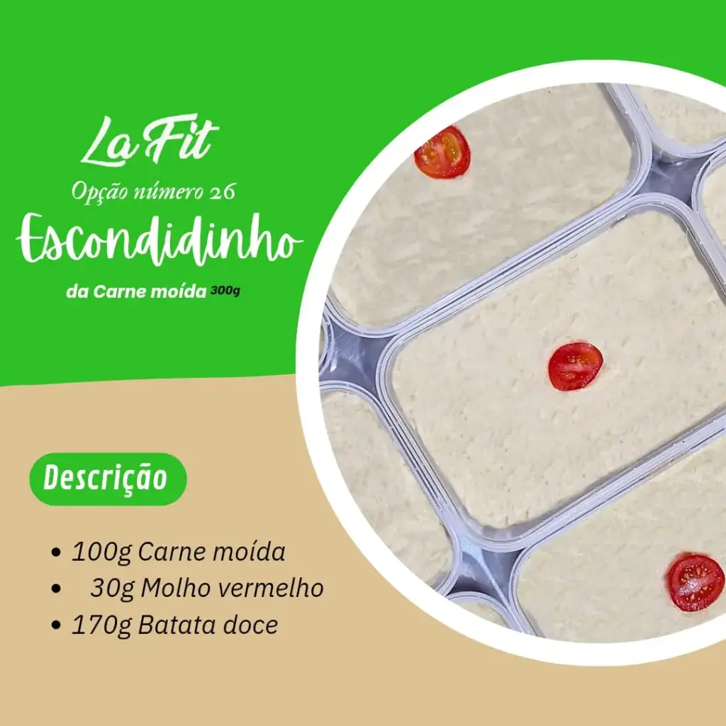 Escondidinho de carne moída