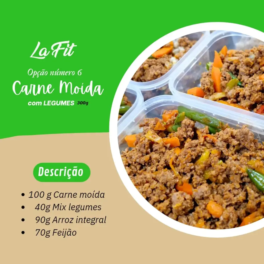 Carne moída com legumes