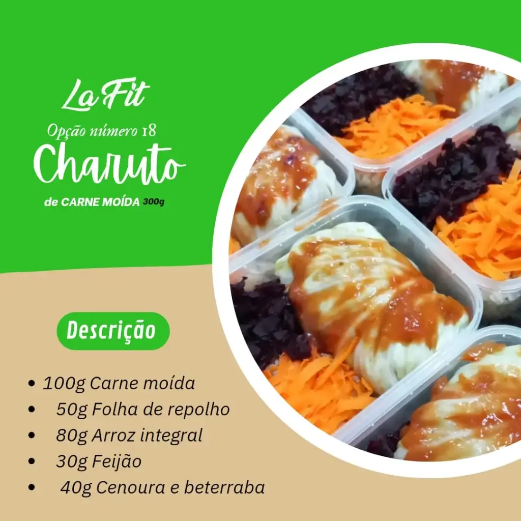 Charuto de Repolho com carne moída