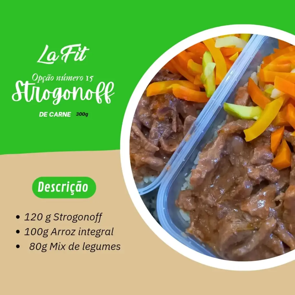 Strogonoff de carne